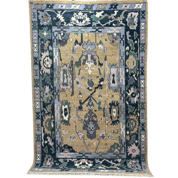 Alexander Hand Knotted Oushak Rug - Maple Village Lane