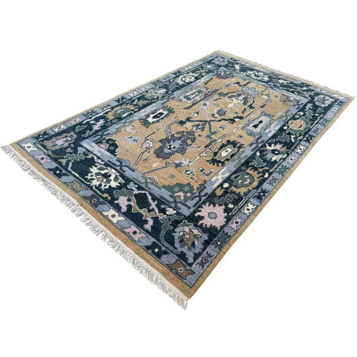 Alexander Hand Knotted Oushak Rug - Maple Village Lane