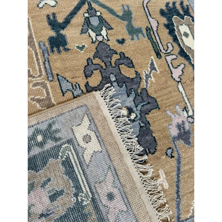 Alexander Hand Knotted Oushak Rug - Maple Village Lane
