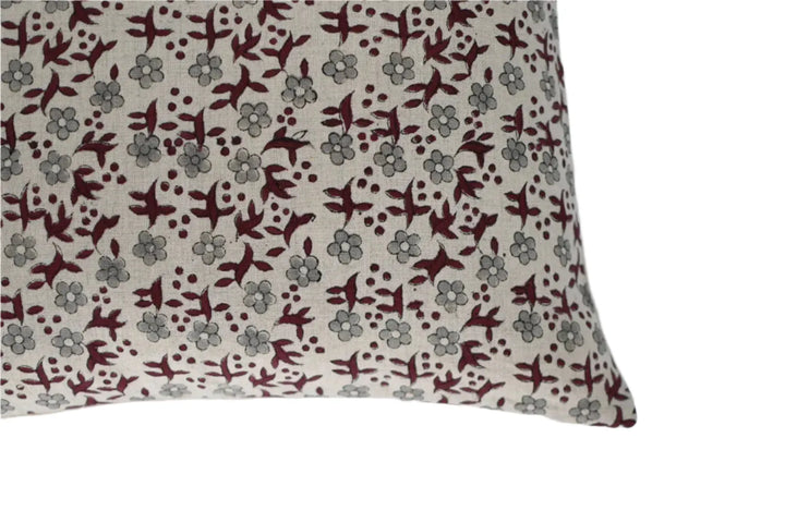 Van Block Print Pillow Cover - Maple Village Lane