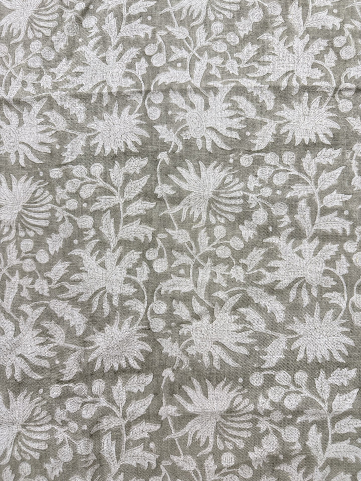 Handloom Linen Upholstery Fabric
