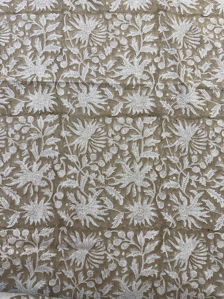 Handwoven Block Print Linen