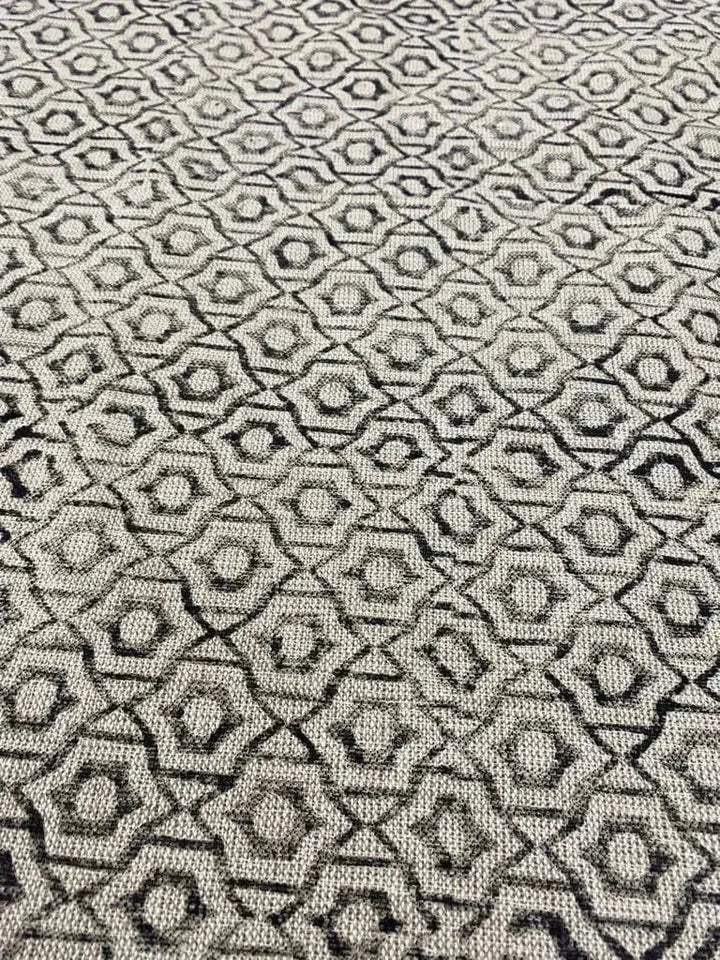 Block Print Handloom Linen Fabric Heavy Linen Fabric - Maple Village Lane