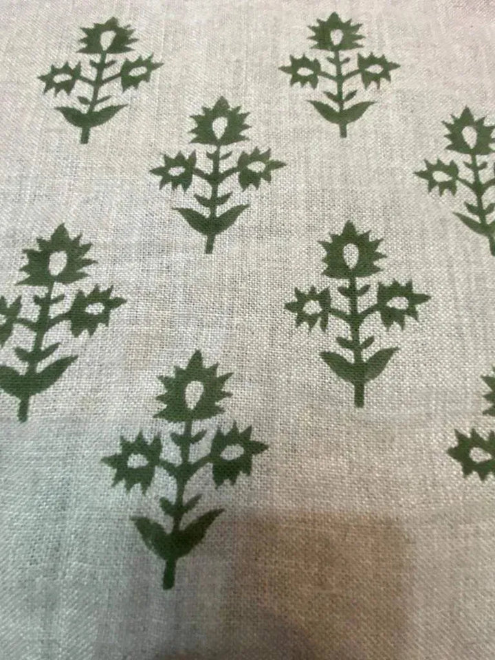 Rody Cross Thick Linen for Upholstery, Drapery Fabric - Maple Village Lane