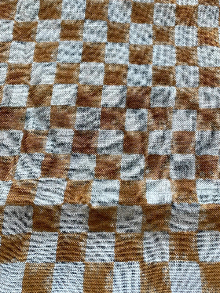 Linen fabric, Fabric by yard, Hand printed fabric, Block Print Fabric, Indian Fabric