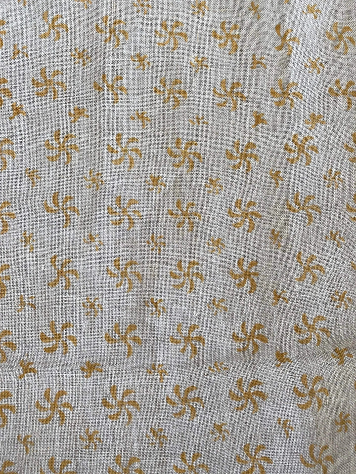 FANTASY || Indian Hand Block Print Fabric, Indian Linen Fabric, Block Print Fabric, Designer Floral Printing Fabric, Upholstery fabric, - Maple Village Lane