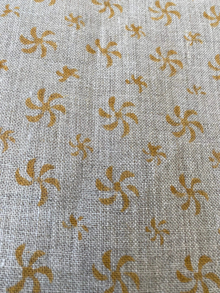 FANTASY || Indian Hand Block Print Fabric, Indian Linen Fabric, Block Print Fabric, Designer Floral Printing Fabric, Upholstery fabric, - Maple Village Lane