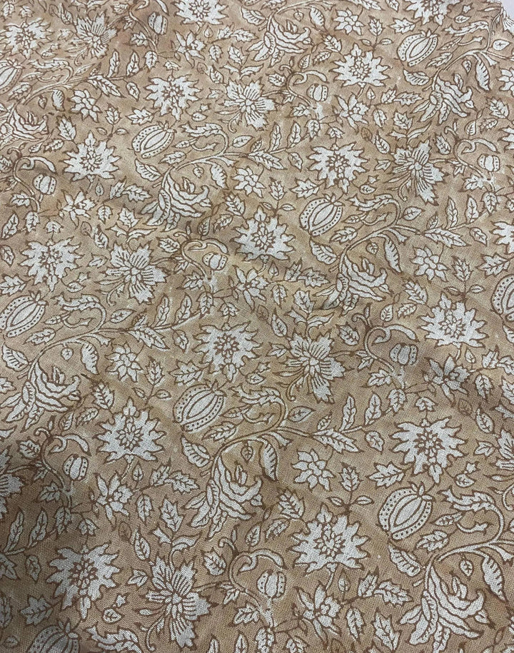 Linen fabric, Fabric by yard, Hand printed fabric, Block Print Fabric, Indian Fabric