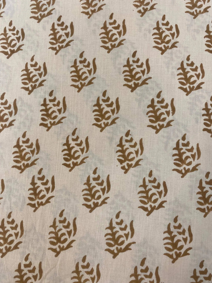Hand block print, floral print, soft cotton fabric, Fabric modern floral fabric Indian print fabric womens dress fabric, Home Decor Fabric, - Maple Village Lane