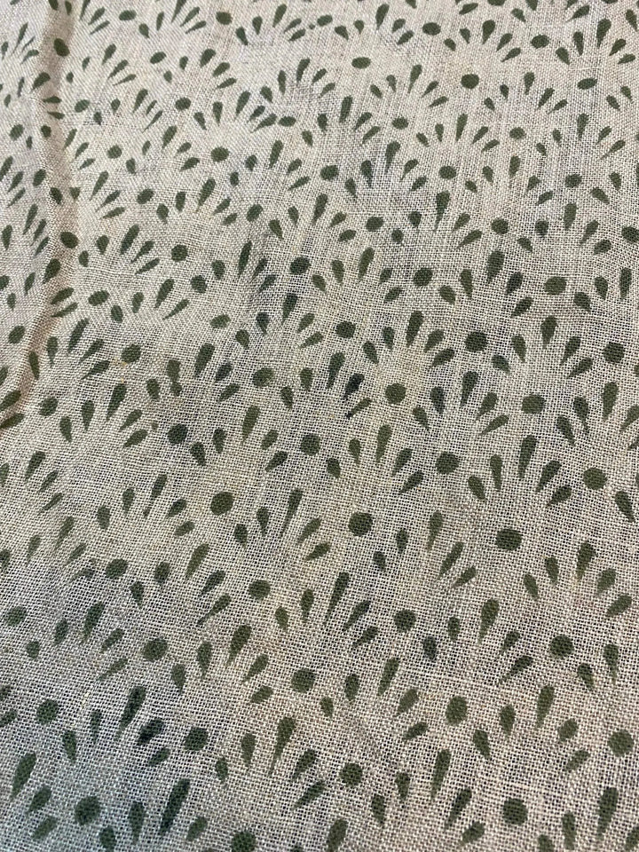 58" inches Indian Hand Block Print Fabric, Indian Linen Fabric, Block Print Fabric, Designer Floral Printing Fabric, Upholstery fabric, - Maple Village Lane