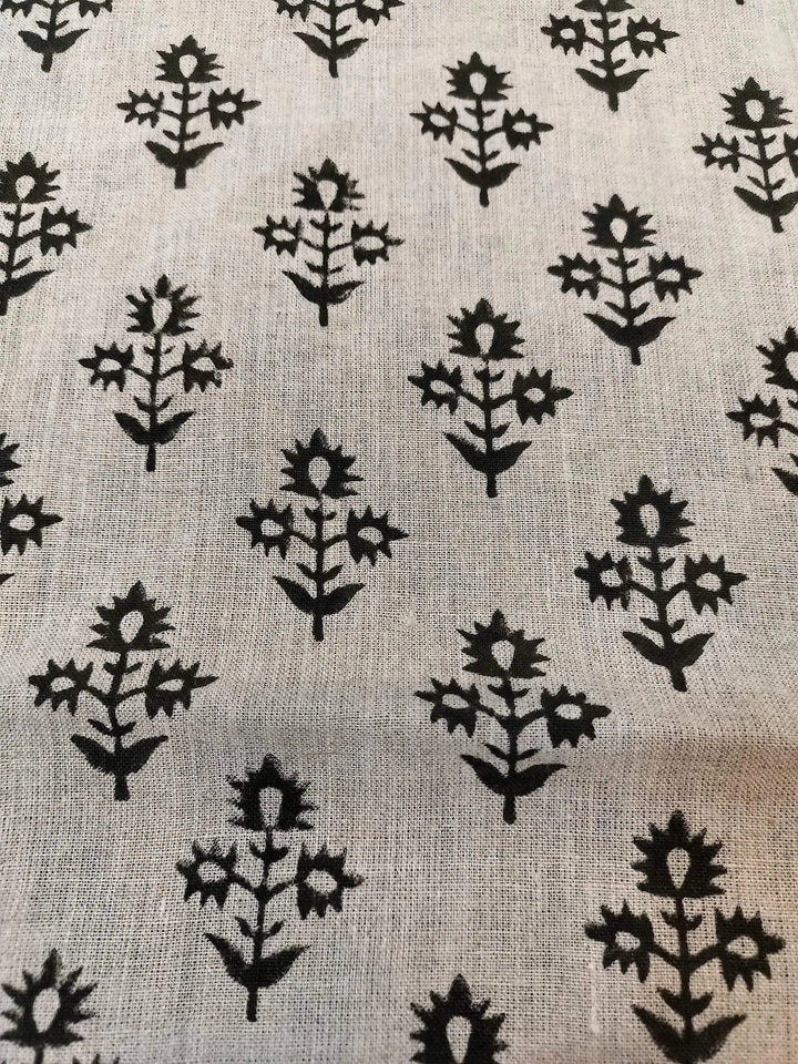 Rody Cross Thick Linen for Upholstery, Drapery Fabric - Maple Village Lane