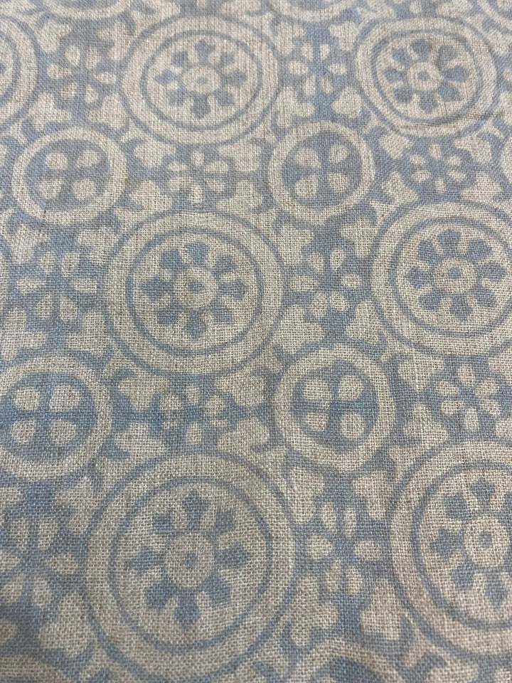 Linen fabric, Fabric by yard, Hand printed fabric, Block Print Fabric, Indian Fabric