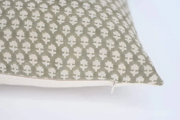 Anna Block Print Pillow Cover - Maple Village Lane