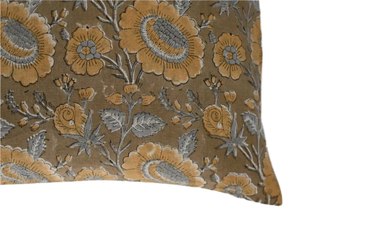 Brice Block Print Pillow Cover - Maple Village Lane