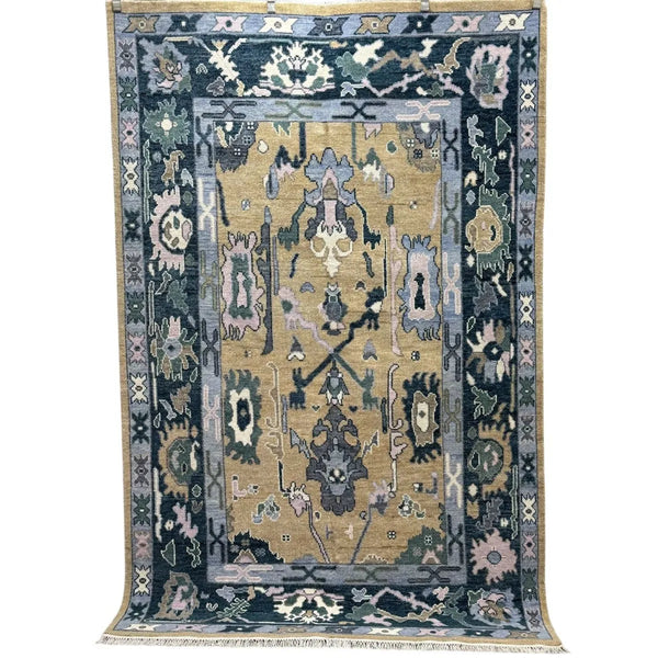 Alexander Hand Knotted Oushak Rug - Maple Village Lane