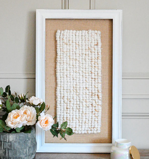 Woven Serenity Textile Wall Art