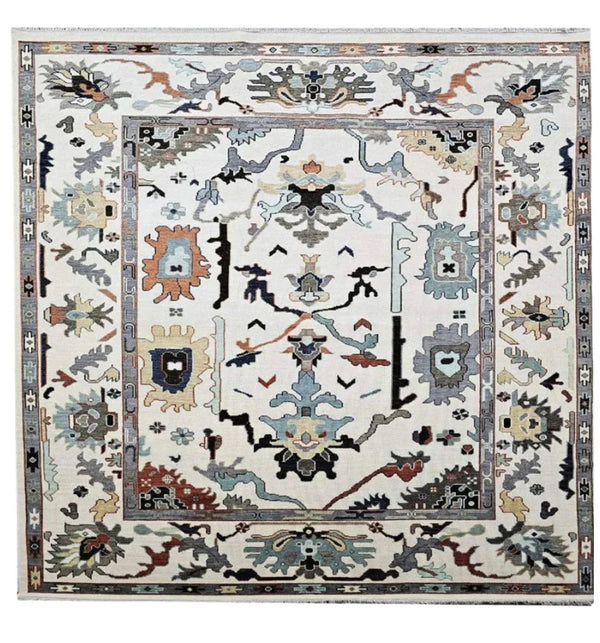 Emery Hand Knotted Oushak Rug