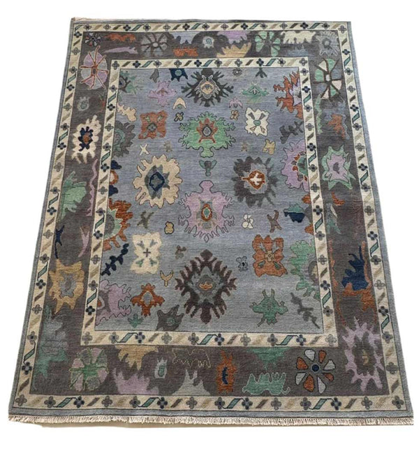 Uma Hand Knotted Oushak Rug