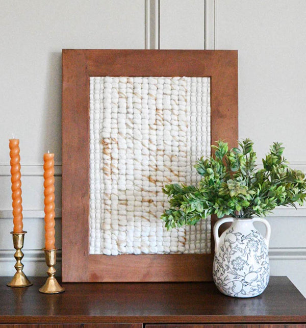 Threaded Harmony Textile Wall Art
