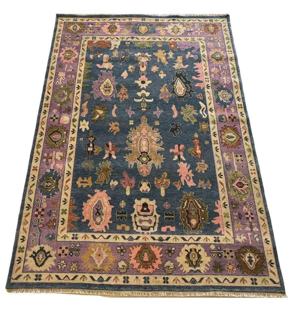 Ava Hand Knotted Oushak Rug