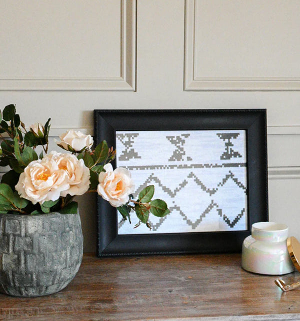 Soft Geometry Textile Wall Art
