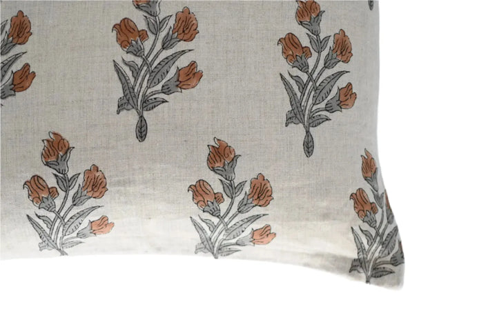 Wesley Block Print Pillow Cover - Maple Village Lane