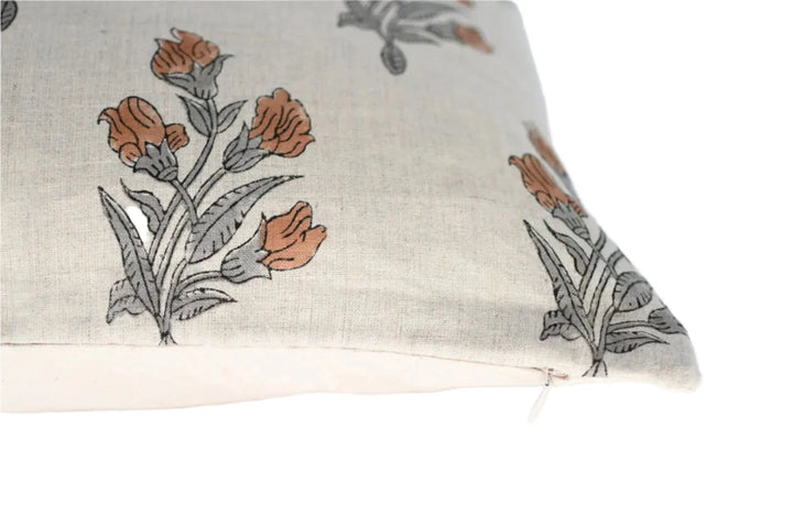 Wesley Block Print Pillow Cover - Maple Village Lane