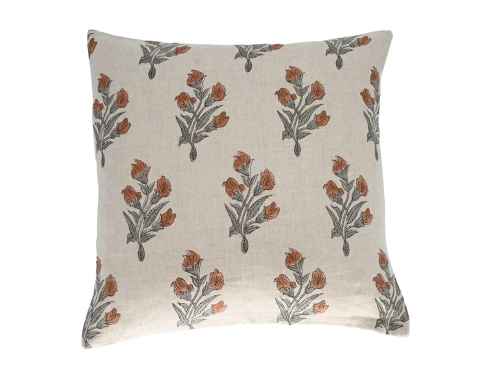 Wesley Block Print Pillow Cover - Maple Village Lane