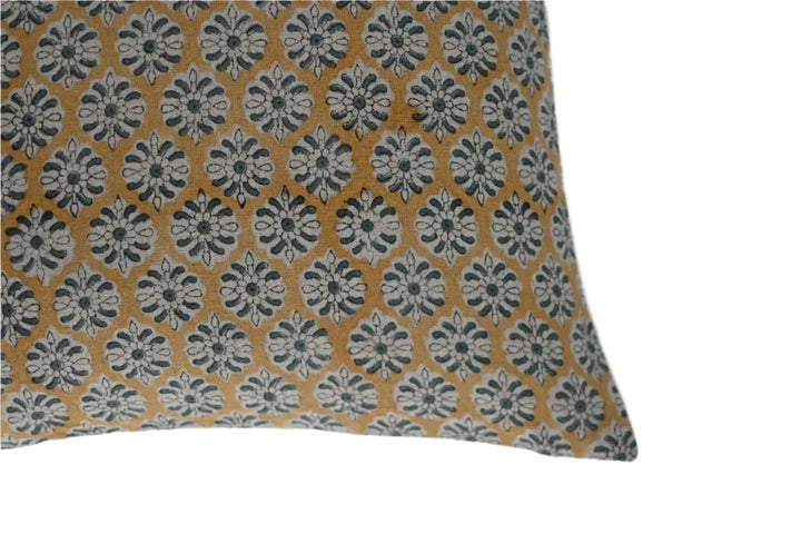 Elia Block Print Pillow Cover - Maple Village Lane
