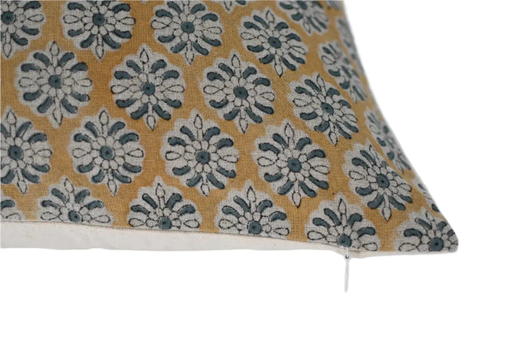 Elia Block Print Pillow Cover - Maple Village Lane