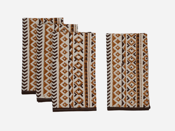 Danielson Block Print Cloth Napkins