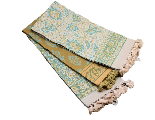 Block Print Cotton Printed Tea Towel