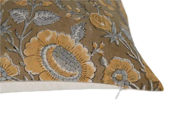 Brice Block Print Pillow Cover - Maple Village Lane