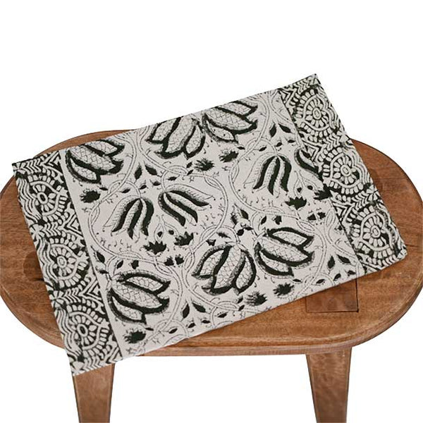 Melissa Block Print Table Runner
