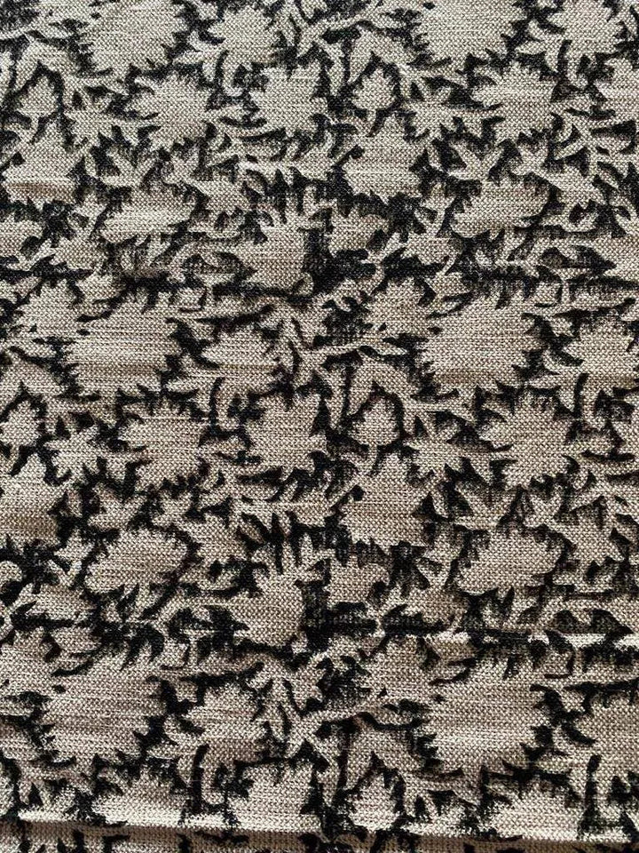 Linen fabric, Fabric by yard, Hand printed fabric, Block Print Fabric, Indian Fabric