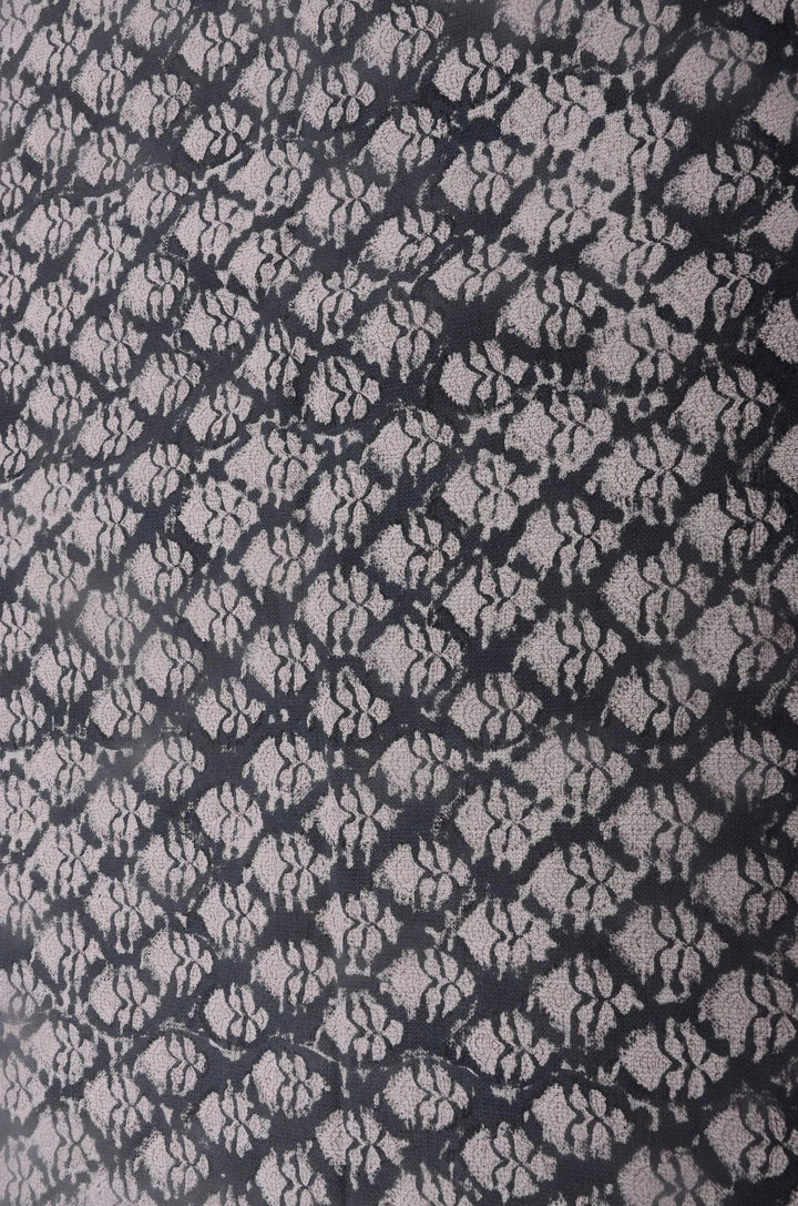 Block Print Handloom Linen Fabric Heavy Linen Fabric - Maple Village Lane