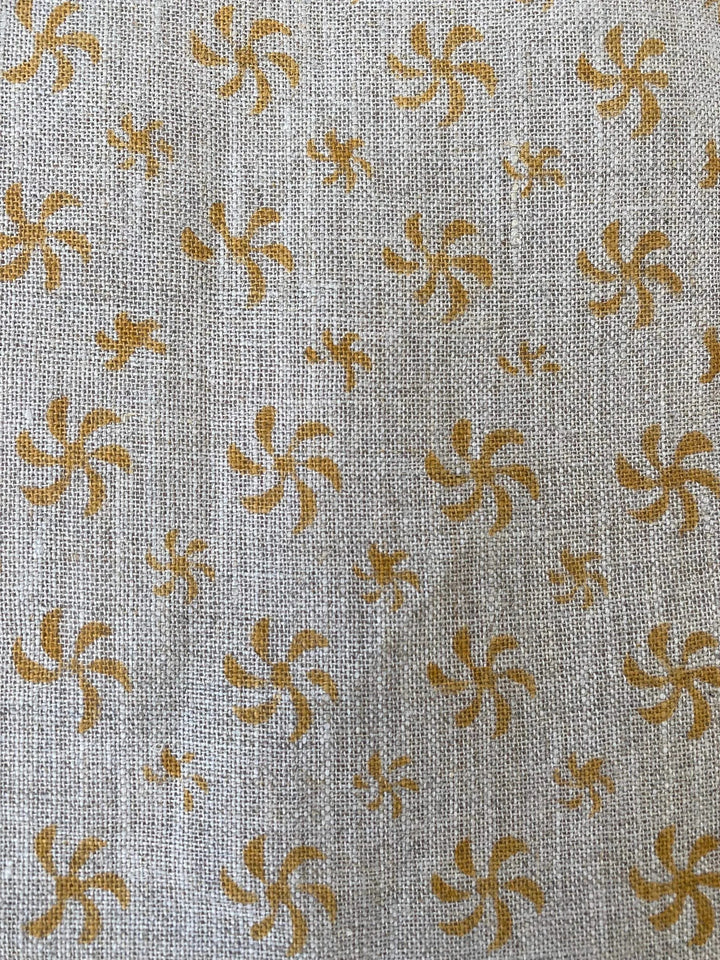 FANTASY || Indian Hand Block Print Fabric, Indian Linen Fabric, Block Print Fabric, Designer Floral Printing Fabric, Upholstery fabric, - Maple Village Lane