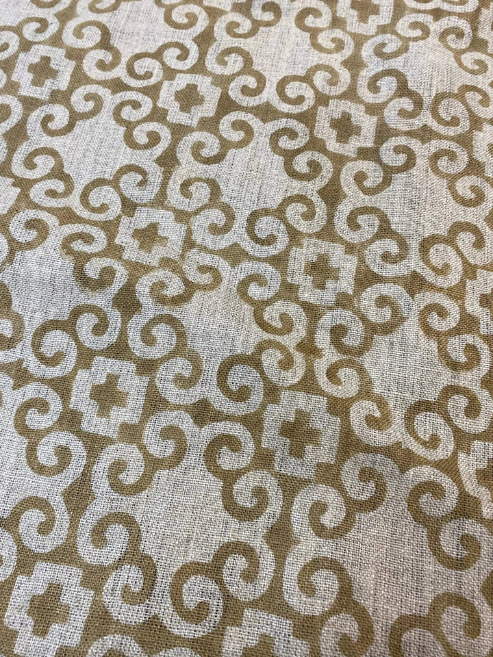 Linen fabric, Fabric by yard, Hand printed fabric, Block Print Fabric, Indian Fabric
